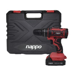 KIT DE FERRAMENTAS - FURADEIRA COM MALETA NAPPO NHK-217 - 16 PCS