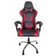 CADEIRA GAMER EMPOLI EM-G01 - PRETO-VERMELHO