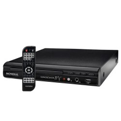 DVD PLAYER MESA MONDIAL D-20 KARAOKE / USB / AV - 2V