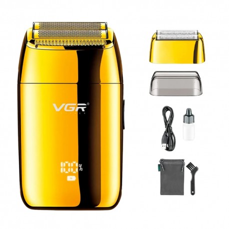 MAQUINA VGR V-399 BARBEADOR SHAVER DIG / REC / LCD