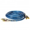 CABLE BLINDADO RCA 5M - MXT - AZUL