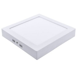 LAMPADA LED SOBREPOR TASCHIBRA / 12W / CUADRADO / BRANCO