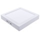 LAMPADA LED SOBREPOR TASCHIBRA / 24W / QUADRADO / BRANCO