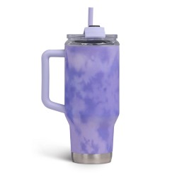 VASO TERMICO 1200ML - MARMOLIZADO