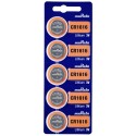 BATERIA CR1616 MURATA CARTELA - 5 PCS