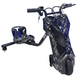 TRICICLO HYE-TR02 8.5" BLACK WHITE LIGHT