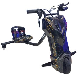 TRICICLO HYE-TR02 8.5" BLACK RED LIGHTNI