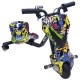 TRICICLO HYE-TR01 6.5" YELLOW GRAFFITI