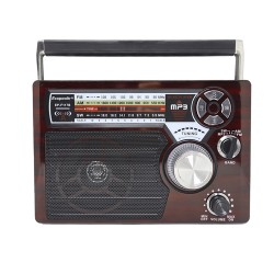 RÁDIO ECOPOWER EP-F117/GRÁVAÇÃO/USB/CARTÃO MICRO SD