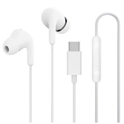 FONE DE OUVIDO XIAOMI M2413E1 COM FIO TIPO-C - BRANCO