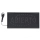 PAINEL LED "ABIERTO" 19251M 480*250MM