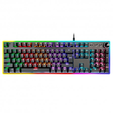 TECLADO GAMER SATE GK-701 MECANICO / USB / PORTUGUES