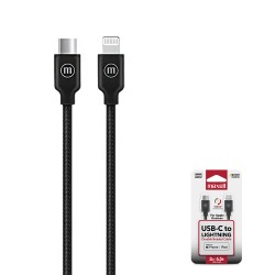 CABLE MAXELL BRCLITB-2M - USB-C / LIGHTNING - 2M