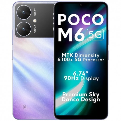 CELULAR XIAOMI POCO M6 5G / 128G / 4 RAM / AZUL (INDIA)