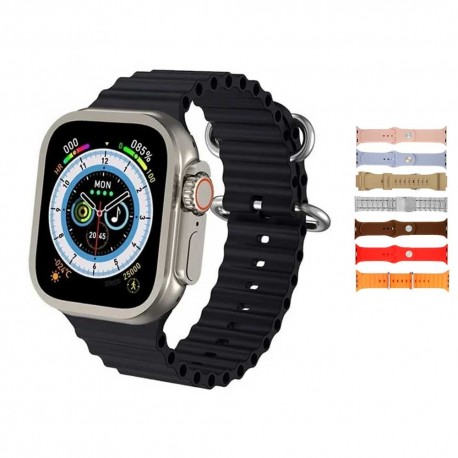 RELOJ SMART ULTRA 2 (S200) KIT 7 PULSERAS