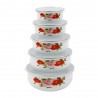 KIT DE TUPPER STORAGE BOWL MK-2222 - 05 PCS