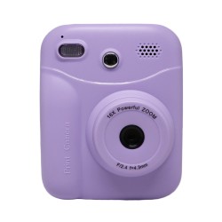 CAMERA COM IMPRESSORA INFANTIL LUO LU-SY19 / LILAS