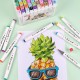 KIT DE PINCELES PERMANENTES DOBLE PUNTA TOUCH - 48 PCS