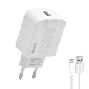 CARGADOR ONLY MOD06 (TURBO) 1 USB/TIPO C / 6A / BIVOLT - BLANCO