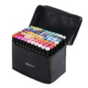 KIT DE PINCELES PERMANENTES DOBLE PUNTA - 36 PCS