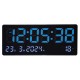 RELOJ DE PARED JH-3609 / ELECTRICO / TEMP / GRANDE