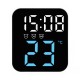 RELOJ DE MESA SATE AC-T6823 / ELECTRICO / AZUL