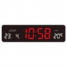 RELOJ DE PARED JH-3208 / ELECTRICO / TEMP / GRANDE