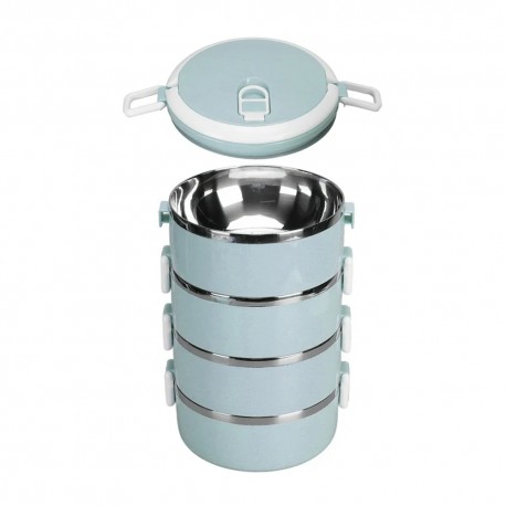 MARMITA INOX LUNCHBOX 04-PCS 11207