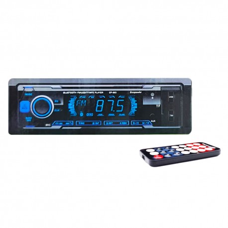 RADIO CAR ECOPOWER EP-663 BLT/USB/SD/FM