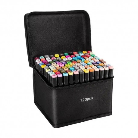 CANETA TOUCH PERMANENTE KIT 120-PCS