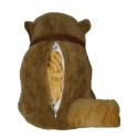 PELUCHE CAPIVARA GRANDE COM MANTA