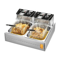 FRITAD. RAF R.5221 INOX 12L/ 6L+6L 220V