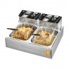 FREIDORA AIR FRYER RAF R.5221 - INOX - 6L+6L - 220V