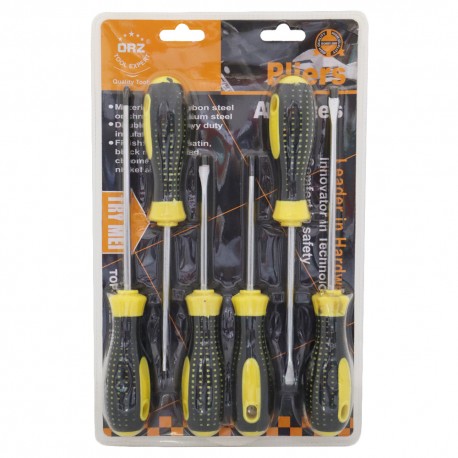 KIT DE DESTORNILLADOR ORZ TOOLS MTL 105627 - 6 PCS