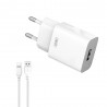 CARGADOR XO XO-L99 CON CABLE USB - TIPO-C / BIVOLT