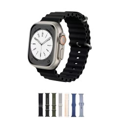 RELOJ SMART WATCH HW-69 PRO MAX - 8 PULSERAS