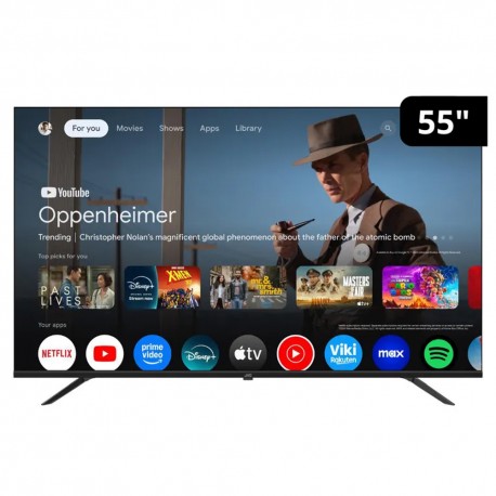 TELEVISOR 55'' SMART LED JVC LT-55KM548 / UHD / 4K / GOOGLE TV