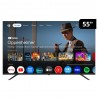 TELEVISOR 55'' SMART LED JVC LT-55KM548 / UHD / 4K / GOOGLE TV