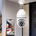 CAMARA IP SMART BOCAL S-E27 / ICSEE / BLANCO