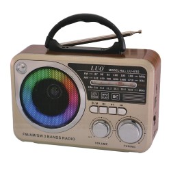 RADIO LUO LU-810 3 BAND / REC / USB / BLT / TF