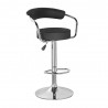 BANQUETA TAPIZADA LEVEL LVS-007 - NEGRO