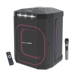 SPEAKER MEGASTAR HYJ802BT 8"/ USB / BLT / 1 MIC / A BATERIA RECARREGAVEL