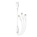 CABLE USB 3 EN 1 XO XO-NB230 / V8/LIGHTNING/TIPO-C
