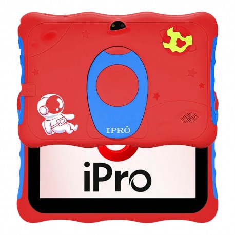TABLET IPRO 7" TURBO IV / 32GB / KIDS / ROJO