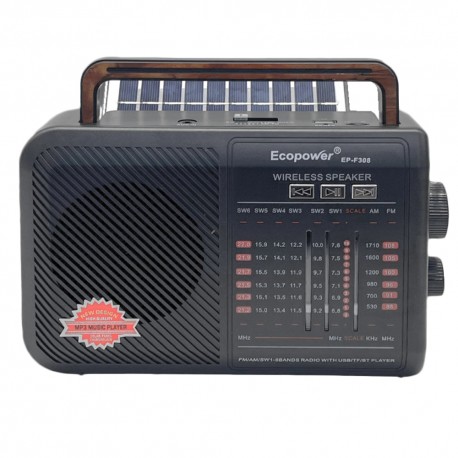 RADIO ECOPOWER EP-F308 REC / USB / SD / BLT