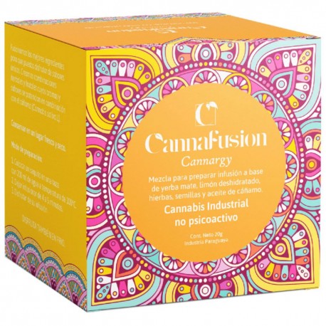 TÉ INFUSIÓN CANNAFUSION CANNARGY - 10 SOBRES