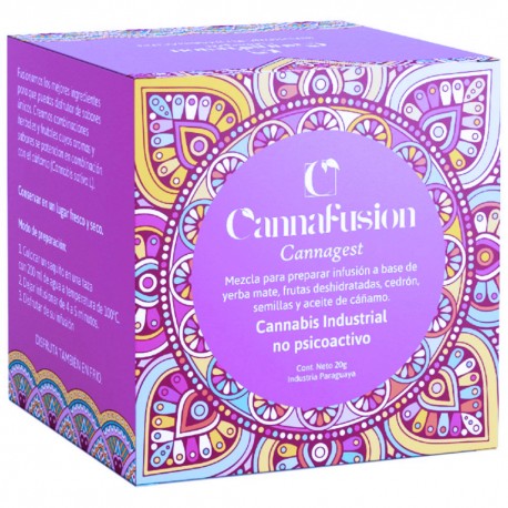 TÉ INFUSIÓN CANNAFUSION CANNAGEST - 10 SOBRES