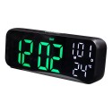 RELOJ DE PARED SATE AC-T6851 / VERDE / ELECTRICO