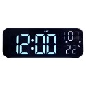 RELOJ DE PARED SATE AC-T6852 / AZUL / ELECTRICO