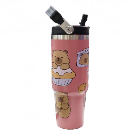 VASO TERMICO COLOR CAPIBARA - 900ML